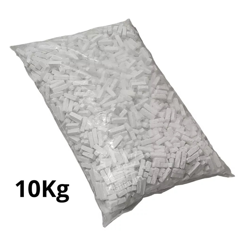 Giz Branco 10 Kg para Sinuca / Bilhar